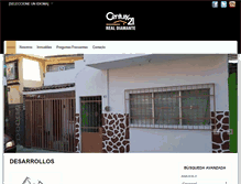 Tablet Screenshot of centuryrealdiamante.com